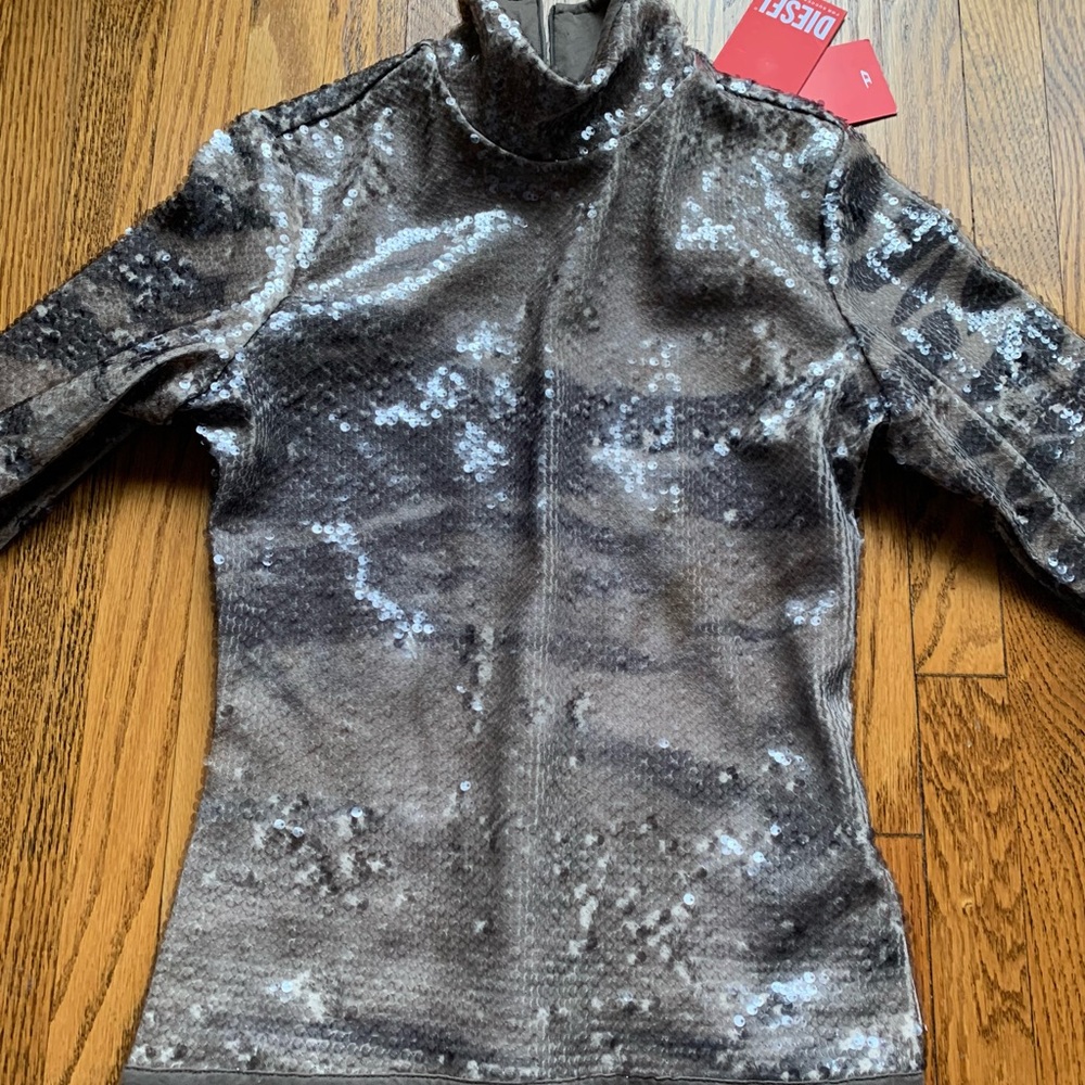 Diesel Women's Sequined Top